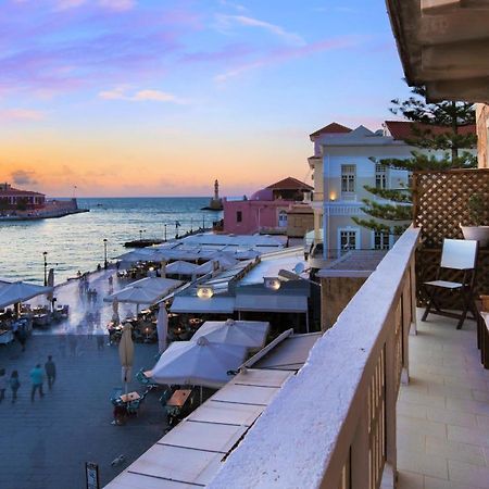 Vista Del Puerto Apartment Chania  Bagian luar foto