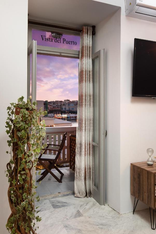 Vista Del Puerto Apartment Chania  Bagian luar foto